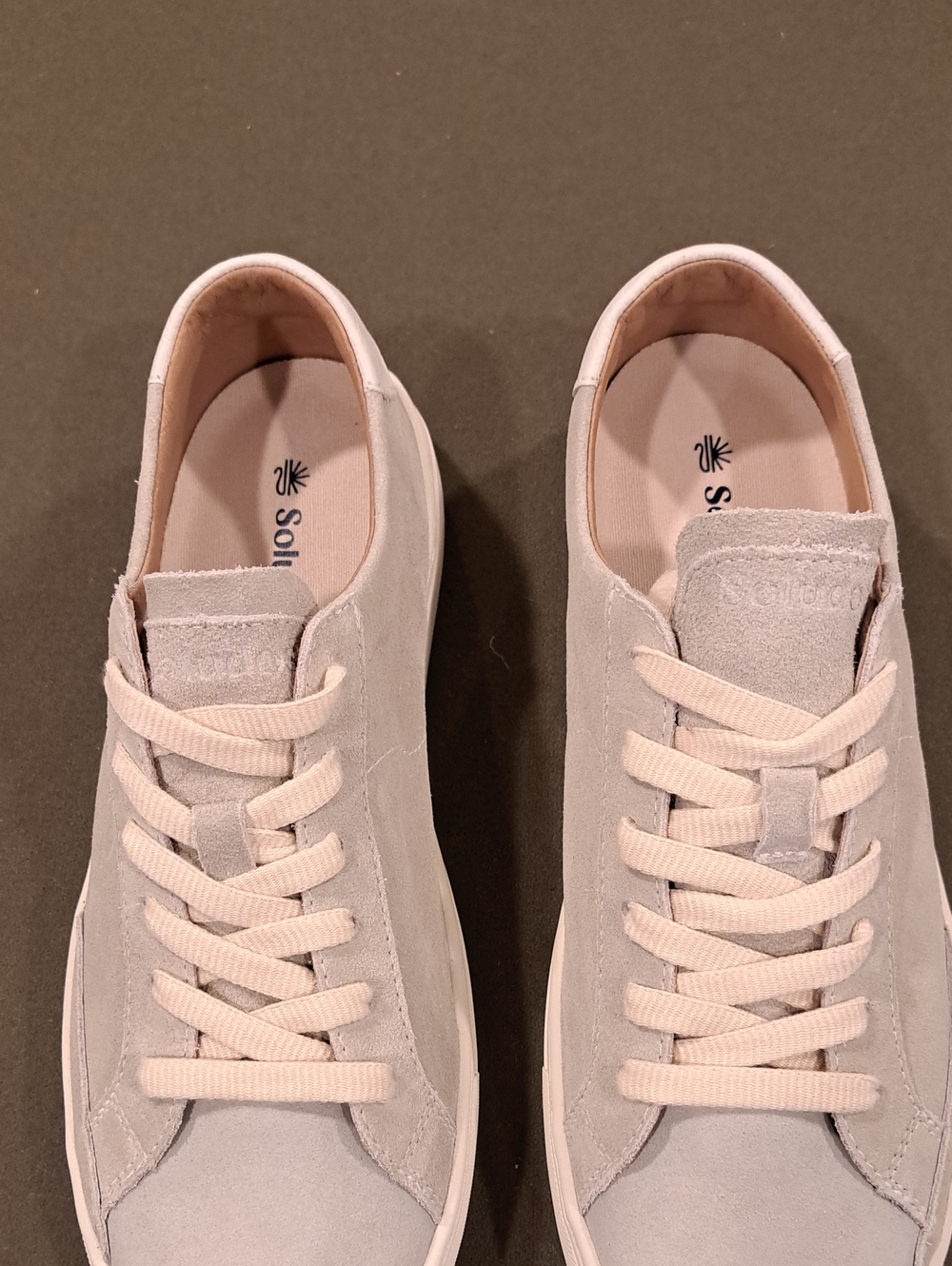 Soludos The Ibiza Classic Sneaker - Color: Stucco Grey - Size: Men 9 - Picture 5 of 10